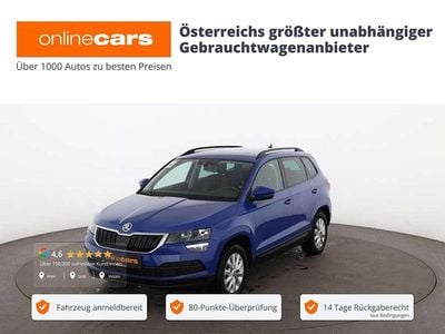 gebraucht Skoda Karoq 1.6 TDI Active AHK SITZHZG TEMPOMAT KLIMA