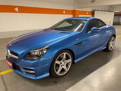 Blau Gebraucht 2013 Mercedes SLK250 Cabrio | € 25.990