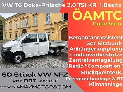 gebraucht VW T6 Doka-Pritsche LR 20 TDI BMT