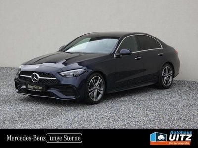 Blau Gebraucht 2023 Mercedes C200 AMG Limousine | € 43.700 (Fairer Preis)