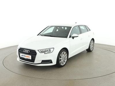 Gebraucht Audi A3 Sportback Design 150 PS (110 kW) 2019 Weiß Kleinwagen