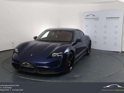 Blau Gebraucht 2022 Porsche Taycan Turbo S Limousine | € 97.500