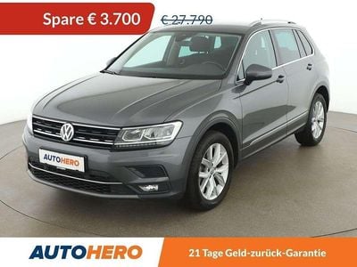 Grau Gebraucht 2019 VW Tiguan Highline SUV | € 24.090 (Superpreis)