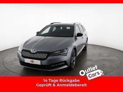 Grau Gebraucht 2021 Skoda Superb SportLine Kombi | € 24.590 (Fairer Preis)