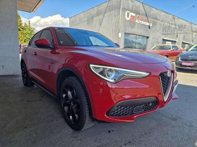 Rot Gebraucht 2018 Alfa Romeo Stelvio Super SUV | € 21.790 (Guter Preis)