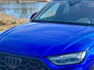 Blau Gebraucht 2023 Audi Q5 S-Line SUV | € 53.500 (Teuer)