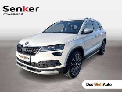Gebraucht Skoda Karoq 150 PS (110 kW) 2021 Weiss  normal SUV