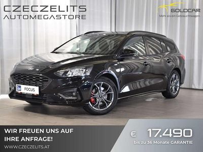 Gebraucht Ford Focus ST-Line 125 PS (91 kW) 2020 Schwarz Kombi