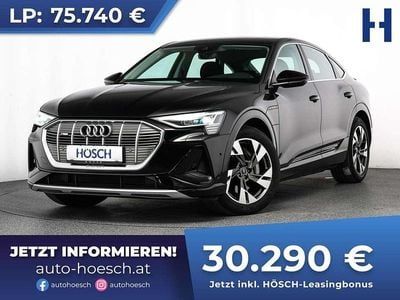 Gebraucht Audi e-tron S-Line 230 kW (313 PS) 2022 Schwarz SUV