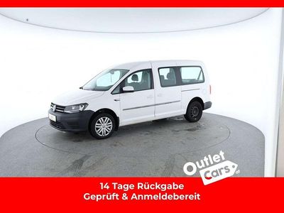 Gebraucht VW Caddy Maxi Trendline 102 PS (75 kW) 2017 Weiß Van / Kleinbus