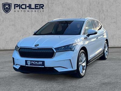 Weiss metallic Gebraucht 2021 Skoda Enyaq iV SUV | € 26.500 (Etwas zu teuer)