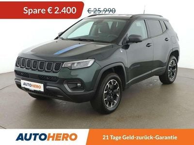 Grün Gebraucht 2021 Jeep Compass Trailhawk SUV | € 23.590 (Fairer Preis)