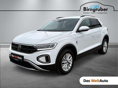 Weiss normal Gebraucht 2024 VW T-Roc Life SUV | € 24.870 (Guter Preis)