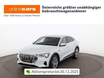 Weiß Gebraucht 2023 Audi e-tron Advanced Plus SUV | € 33.490 (Superpreis)