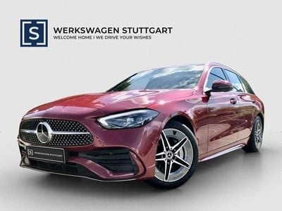 Rot Gebraucht 2024 Mercedes C300 AMG Kombi | € 52.081 (Superpreis)