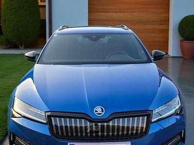 Blau Gebraucht 2021 Skoda Superb SportLine Kombi | € 26.500 (Fairer Preis)