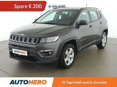 Grau Gebraucht 2018 Jeep Compass Longitude SUV | € 18.490 (Teuer)