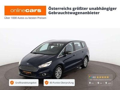 Blau Gebraucht 2017 Ford S-MAX Titanium Van / Kleinbus | € 6.990 (Superpreis)
