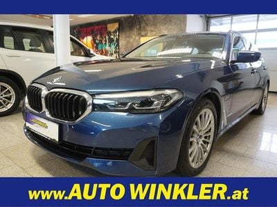 Blau Gebraucht 2021 BMW 530e Sport Line Kombi | € 20.990 (Superpreis)