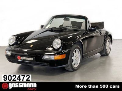 Schwarz Gebraucht 1991 Porsche 911 Carrera Cabriolet Cabrio | € 69.000