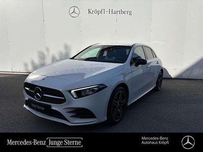 Gebraucht Mercedes A250 AMG line 160 PS (117 kW) 2022 Weiß Limousine