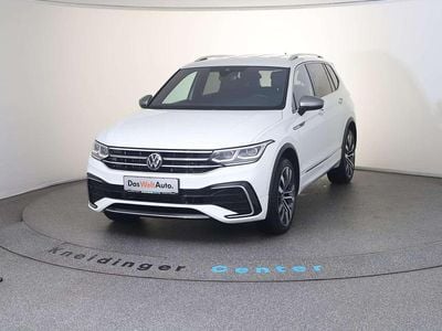 Weiss normal Gebraucht 2022 VW Tiguan Allspace R-line SUV | € 41.490 (Fairer Preis)