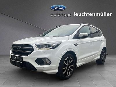Gebraucht Ford Kuga ST-Line 120 PS (88 kW) 2017 Weiß SUV