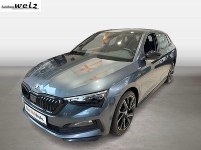 Gebraucht Skoda Scala Monte Carlo 150 PS (110 kW) 2020 Dunkelgrau  metallic Kleinwagen