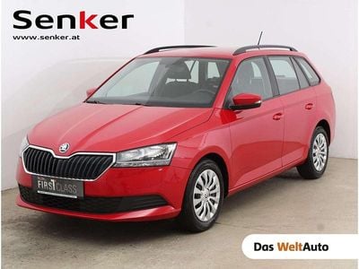 Hellrot metallic Gebraucht 2022 Skoda Fabia Ambition Kleinwagen | € 14.900 (Etwas zu teuer)