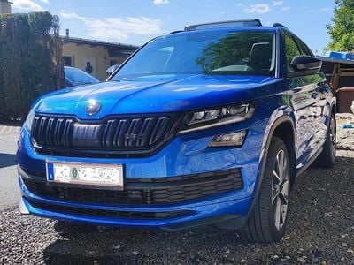 Blau Gebraucht 2020 Skoda Kodiaq SportLine SUV | € 35.700 (Etwas zu teuer)