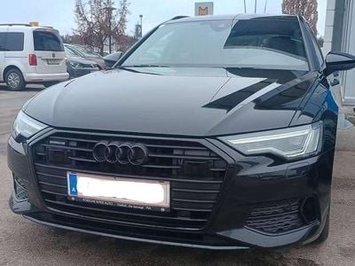 Schwarz Gebraucht 2022 Audi A6 S-Line Kombi | € 43.999 (Teuer)