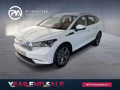 Weiss metallic Gebraucht 2023 Skoda Enyaq iV SUV | € 41.990 (Fairer Preis)