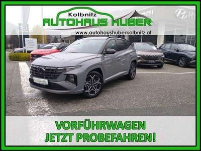 Gebraucht Hyundai Tucson N Line 136 PS (100 kW) 2021 Shadow grey / schwarz SUV