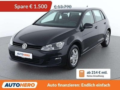 Gebraucht VW Golf VII 86 PS (63 kW) 2017 Schwarz Kleinwagen