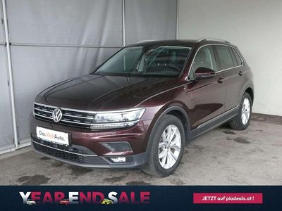 Dunkelrot metallic Gebraucht 2019 VW Tiguan Highline SUV | € 25.590 (Fairer Preis)