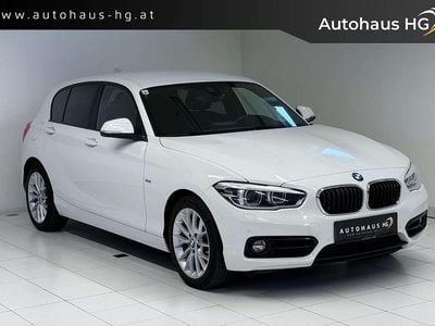 Gebraucht BMW 118 Sport Line 150 PS (110 kW) 2017 Weiß Kleinwagen