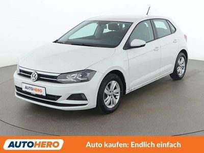 Gebraucht VW Polo Comfortline 95 PS (69 kW) 2019 Weiß Kleinwagen