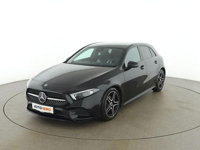 Schwarz Gebraucht 2019 Mercedes A160 AMG line Limousine | € 20.490 (Fairer Preis)