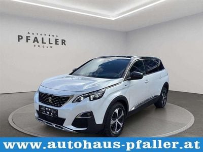 Gebraucht Peugeot 5008 GT-line 131 PS (96 kW) 2019 Weiß Van / Kleinbus
