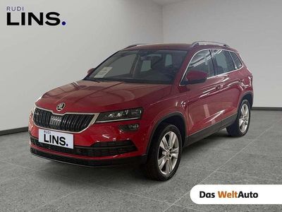 Mittelrot metallic Gebraucht 2019 Skoda Karoq Style SUV | € 25.490 (Fairer Preis)