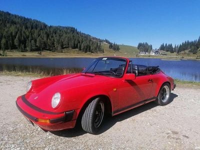 Rot Gebraucht 1988 Porsche 911 Cabrio | € 49.000