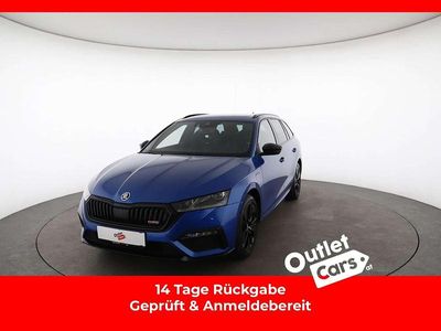 Dunkelblau metallic Gebraucht 2021 Skoda Octavia RS Kombi | € 31.990 (Teuer)