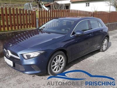 Blau Gebraucht 2022 Mercedes A250 Progressive Limousine | € 24.900 (Superpreis)