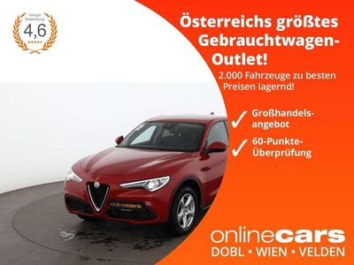 Rot Gebraucht 2018 Alfa Romeo Stelvio Super SUV | € 15.290 (Guter Preis)
