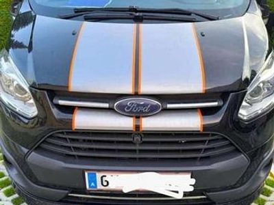 Schwarz Gebraucht 2017 Ford Transit Custom Van / Kleinbus | € 9.990