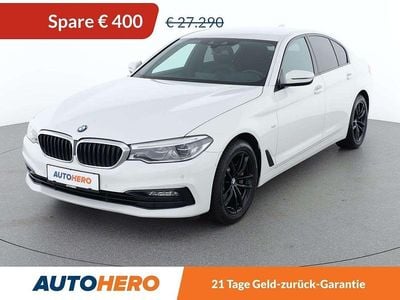 Weiß Gebraucht 2018 BMW 530 Sport Line Limousine | € 26.890 (Superpreis)