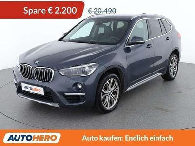 Gebraucht BMW X1 xLine 140 PS (102 kW) 2018 Blau SUV