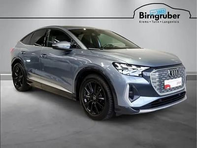 Mittelblau metallic Gebraucht 2021 Audi Q4 Sportback e-tron Advanced SUV | € 34.990 (Guter Preis)