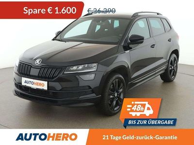 Schwarz Gebraucht 2019 Skoda Karoq SportLine SUV | € 24.690 (Fairer Preis)