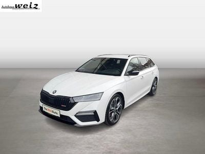 Weiss normal Gebraucht 2021 Skoda Octavia RS Kombi | € 32.890 (Fairer Preis)